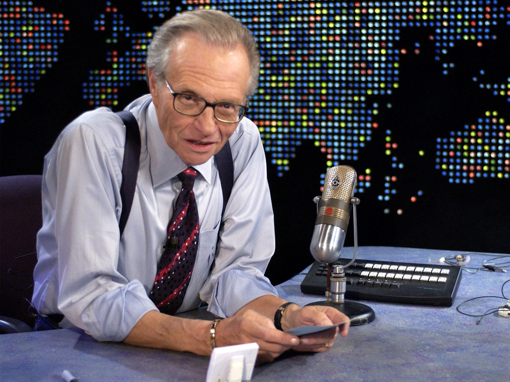 Larry King: Legendary talk show host who interviewed everyone from